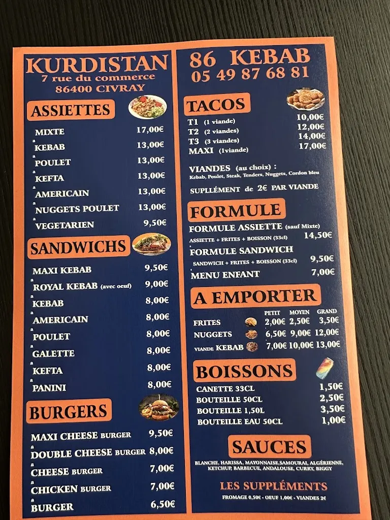 Menu_Kurdistan Kebab_Civray_image_2