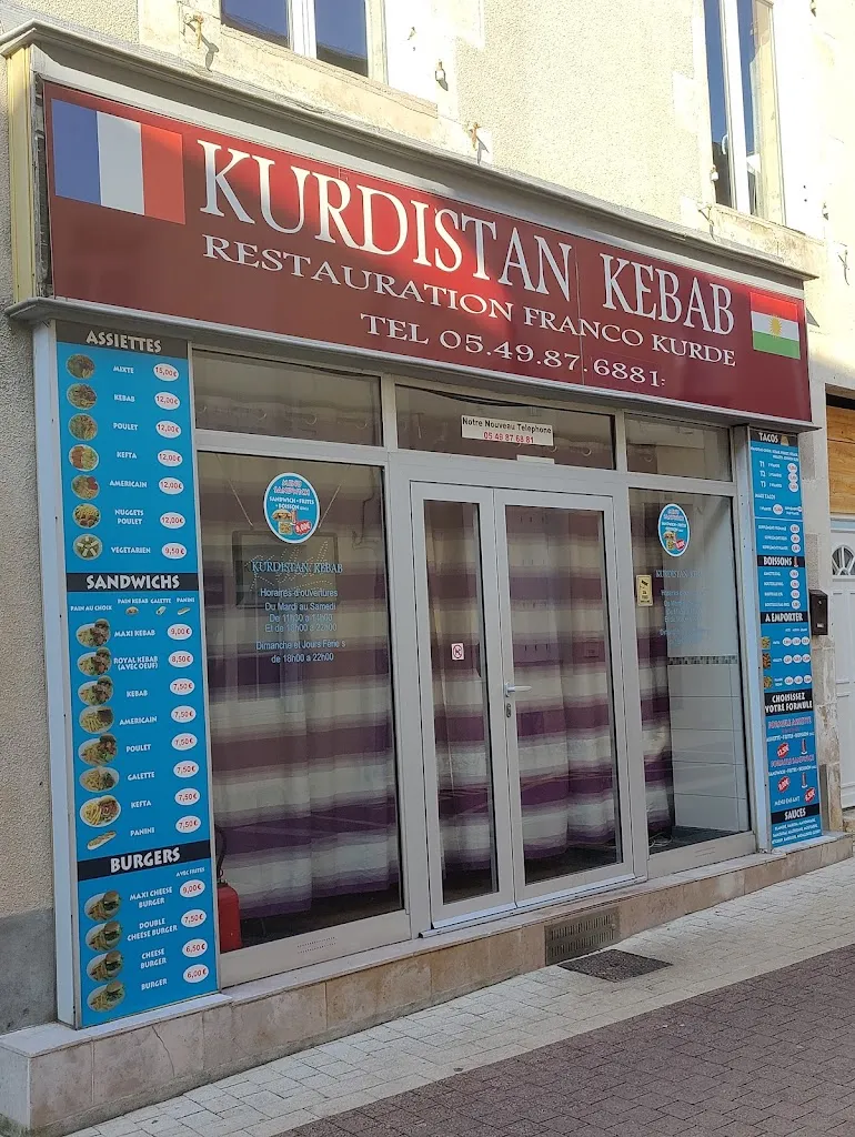Kurdistan Kebab restaurant in Civray