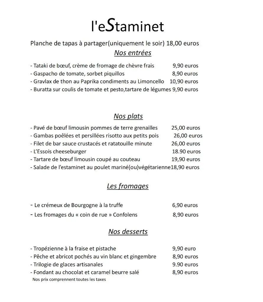 Menu_L'EStaminet_Esse_image_1