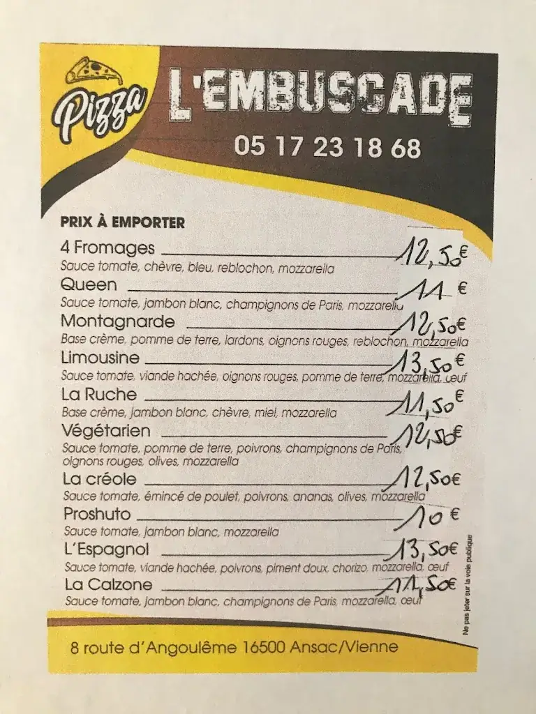 Menu_L'embuscade_Ansac-sur-Vienne_immagine_1