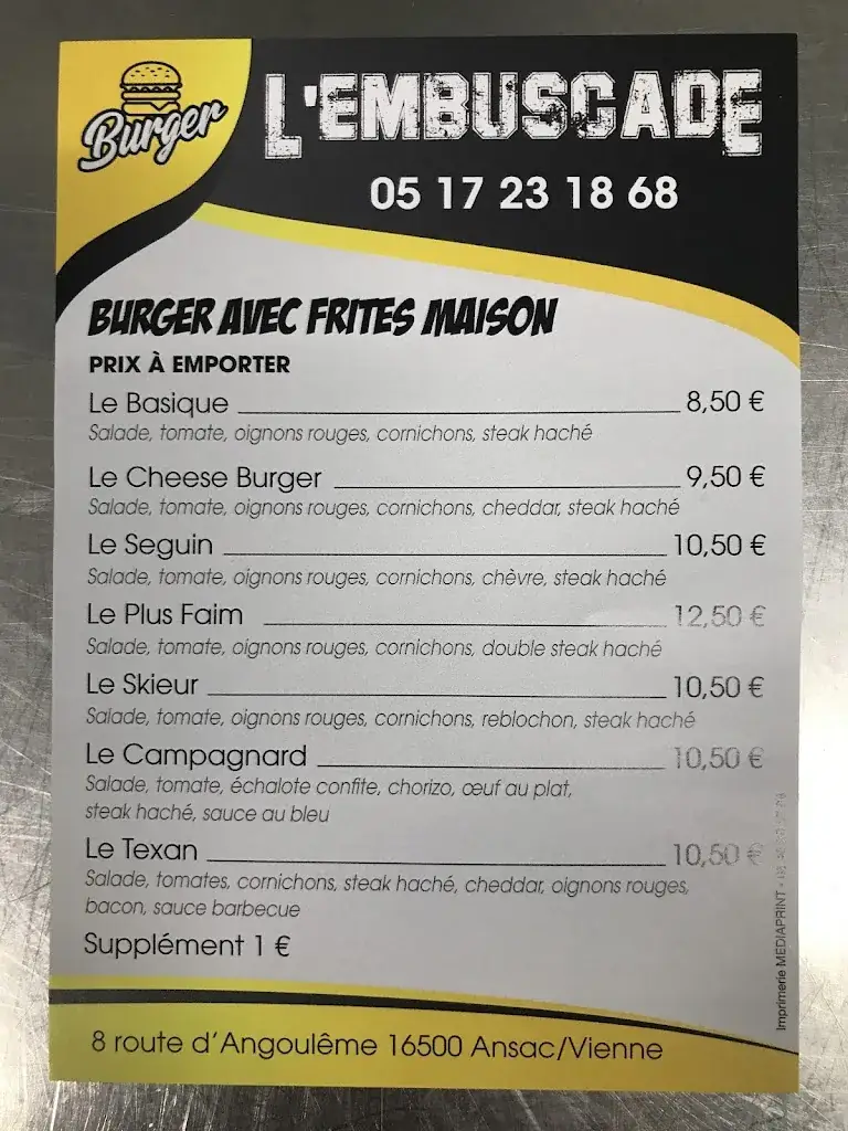 Menu_L'embuscade_Ansac-sur-Vienne_immagine_3