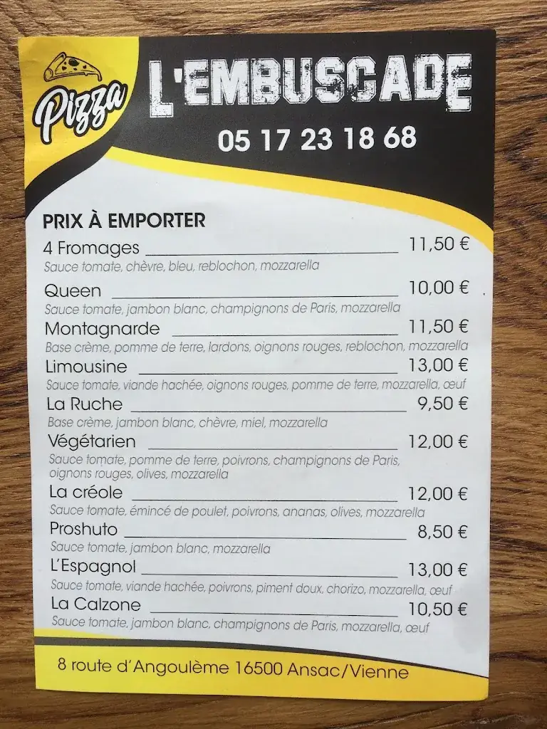 Menu_L'embuscade_Ansac-sur-Vienne_immagine_4