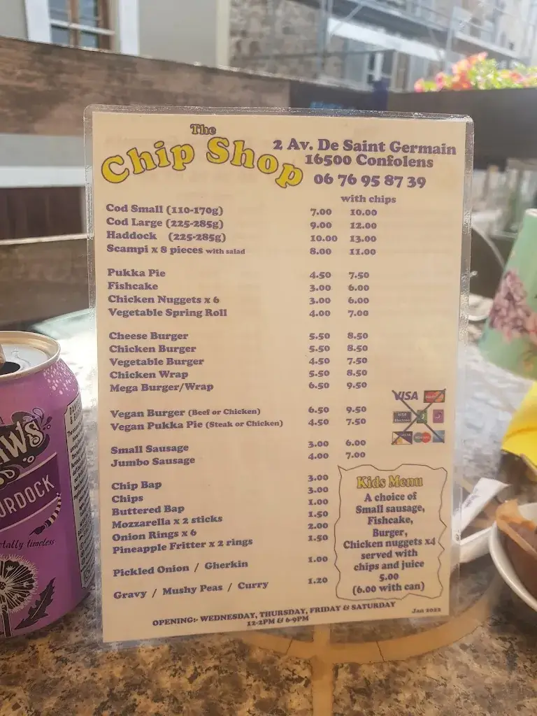 Menu_The Chip Shop_Confolens_immagine_4