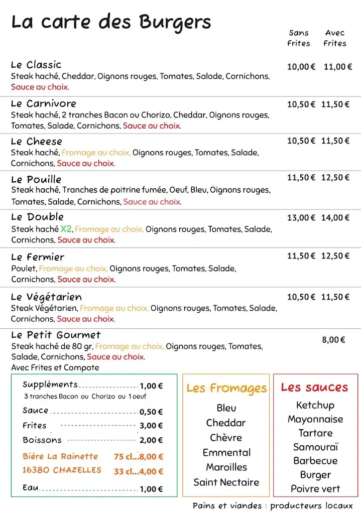 Menu_Food Truck Le Gourmet_Confolens_immagine_1