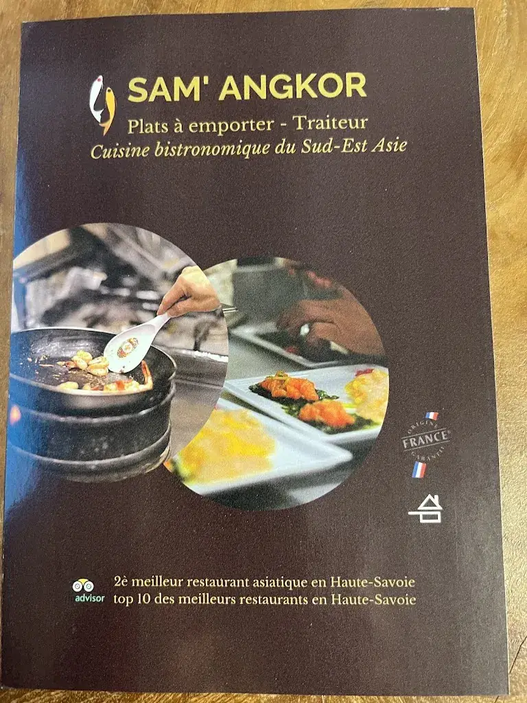 Menu_Plats à emporter - Traiteur SAM' ANGKOR_Roche-sur-Foron_image_1