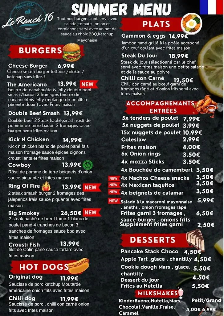 Menu_Le Ranch 16_Confolens_image_1