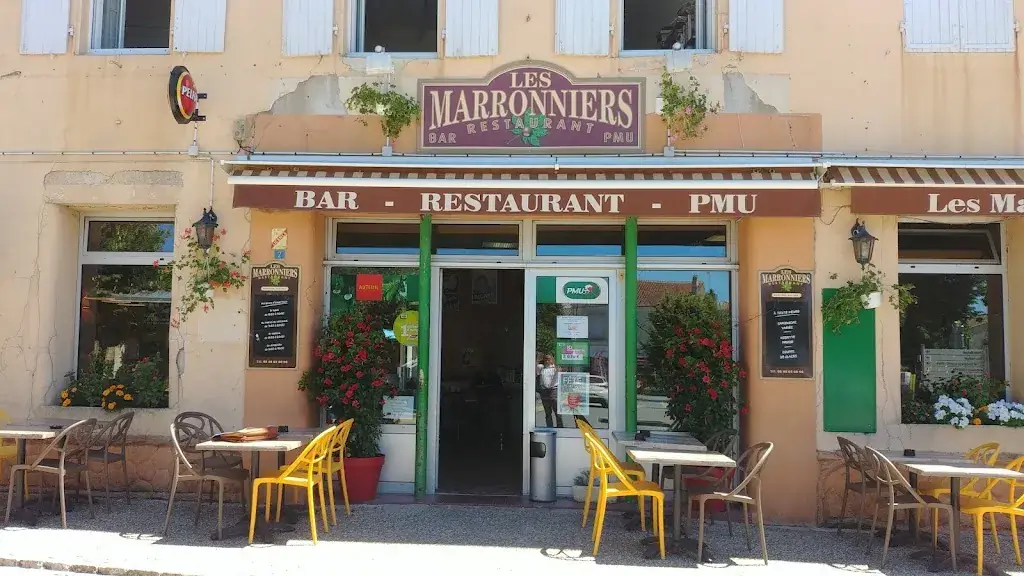 Les Marronniers Restaurant in Courçon