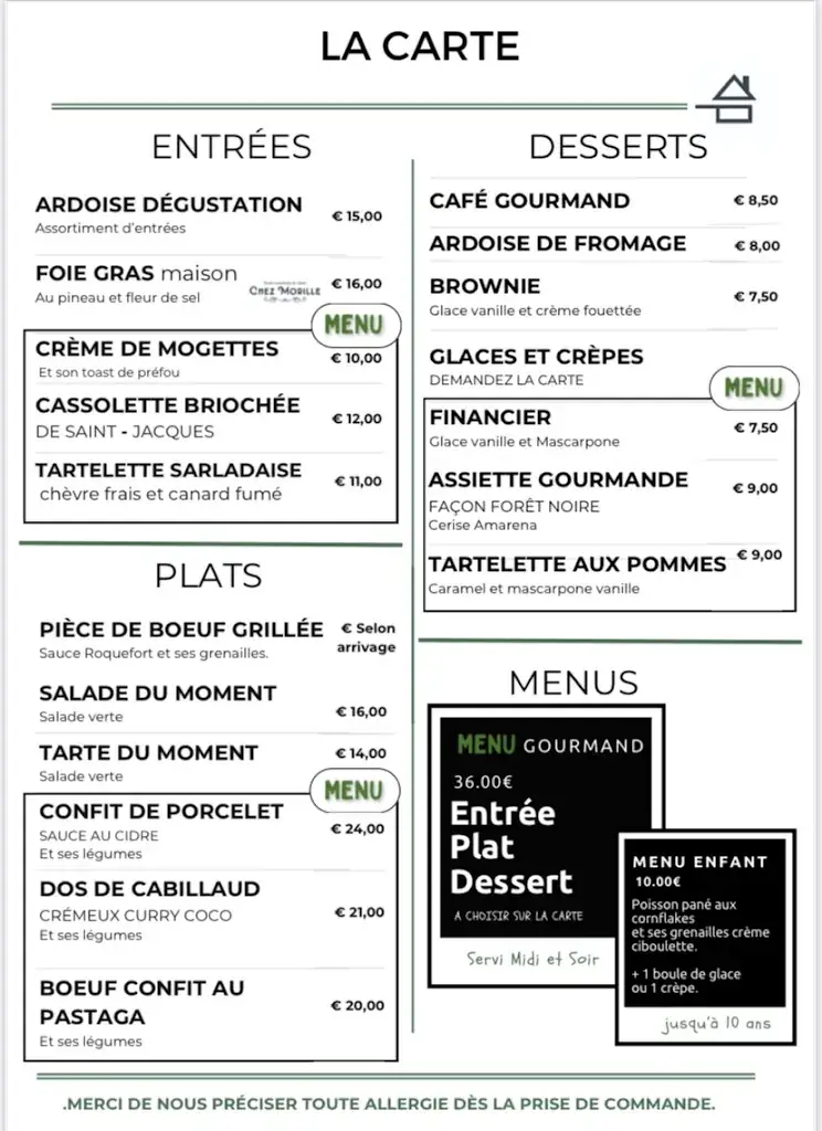 Menu_L'Atelier Gourmand_Coulon_image_1
