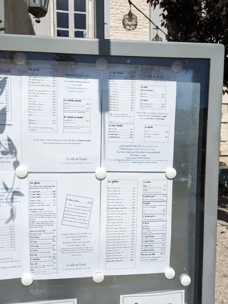 Menu_Café de L'Escale_Coulon_image_4