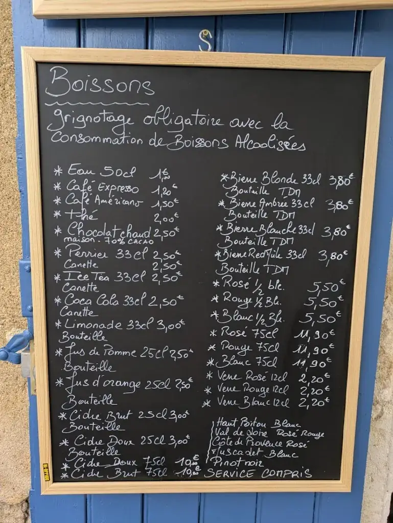 Menu_Bar à Crêp'Ritournelle_Coulon_image_1