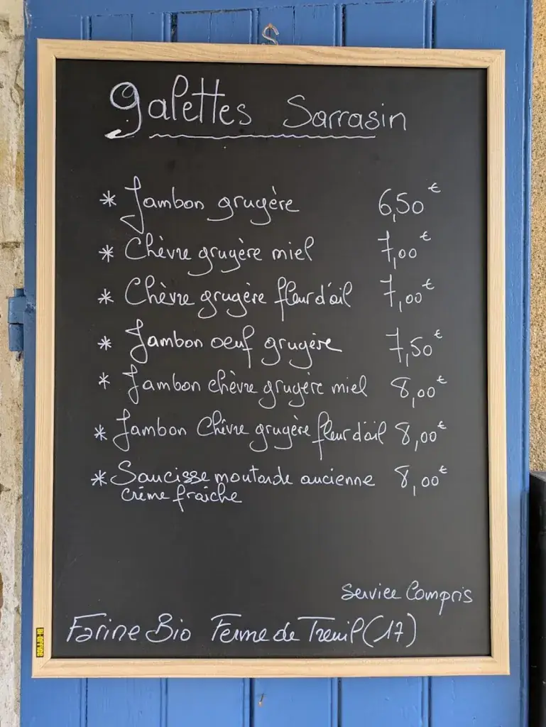 Menu_Bar à Crêp'Ritournelle_Coulon_image_2