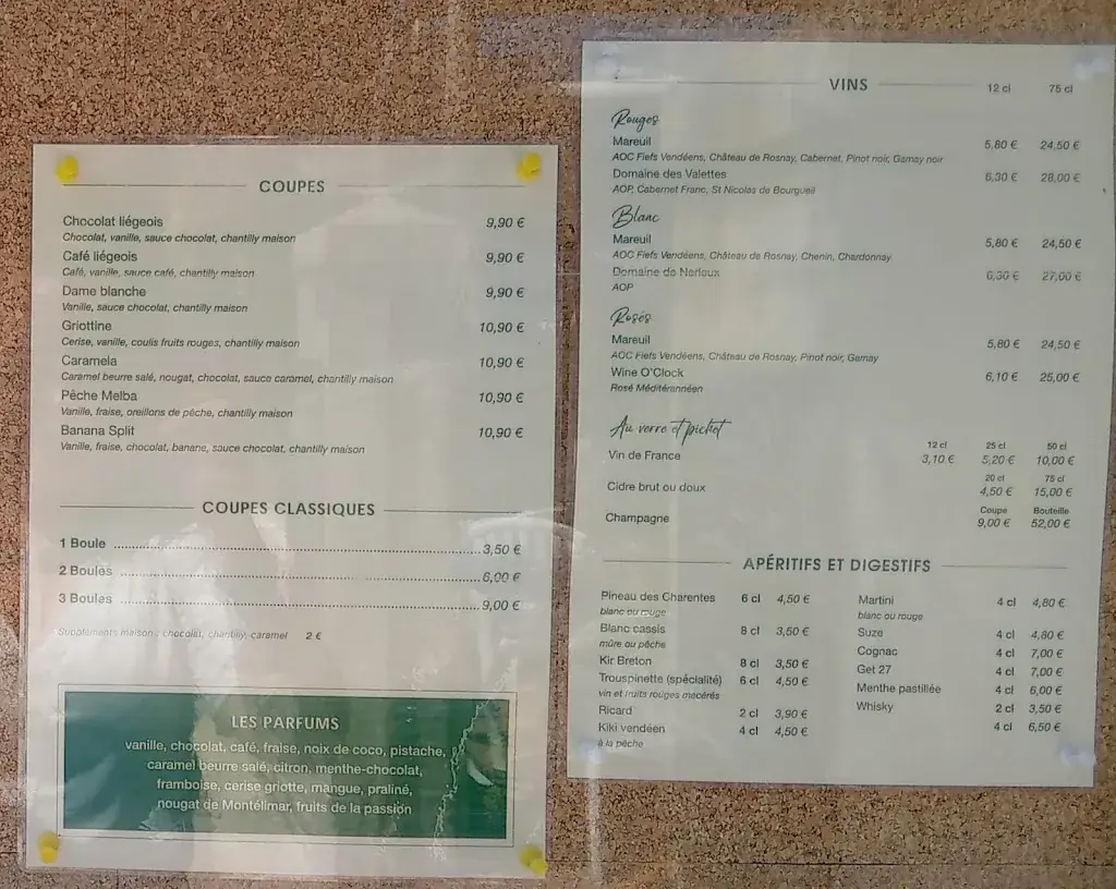 Menu_Restaurant La Passerelle à coulon, Spécialités locales et créations originales_Coulon_image_2