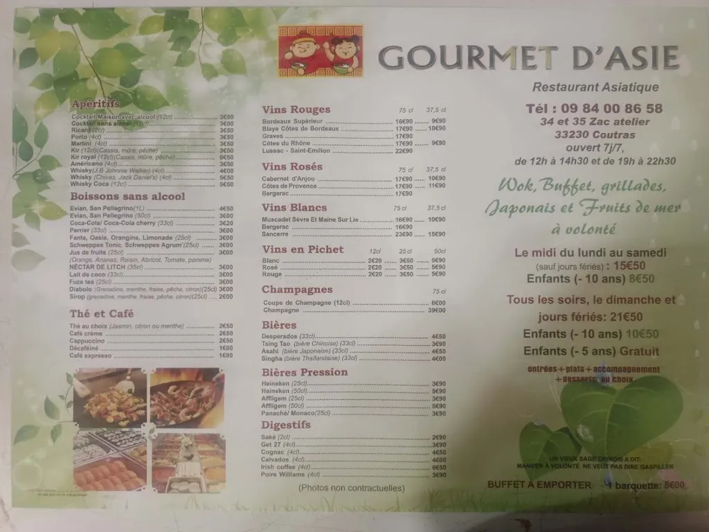 Menu_Gourmet D'Asie_Coutras_immagine_1