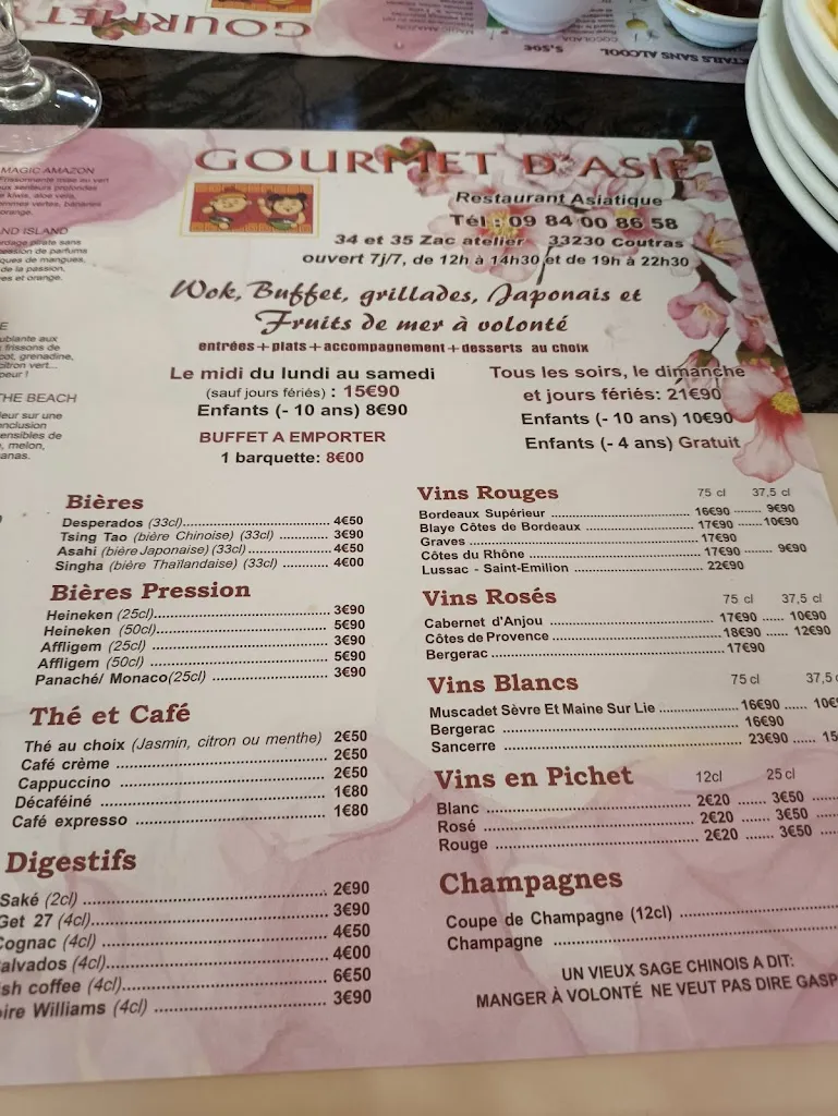 Menu_Gourmet D'Asie_Coutras_immagine_3