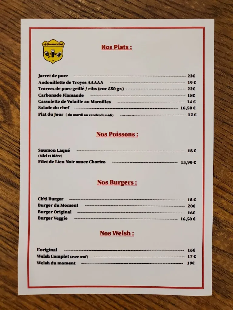 Menu_Au deux demi n'œuf_Couzeix_image_3