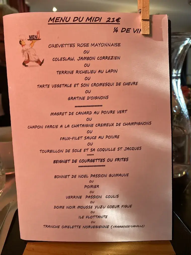 Menü_L'Escala Dau Lemosi_Meuzac_Bild_1