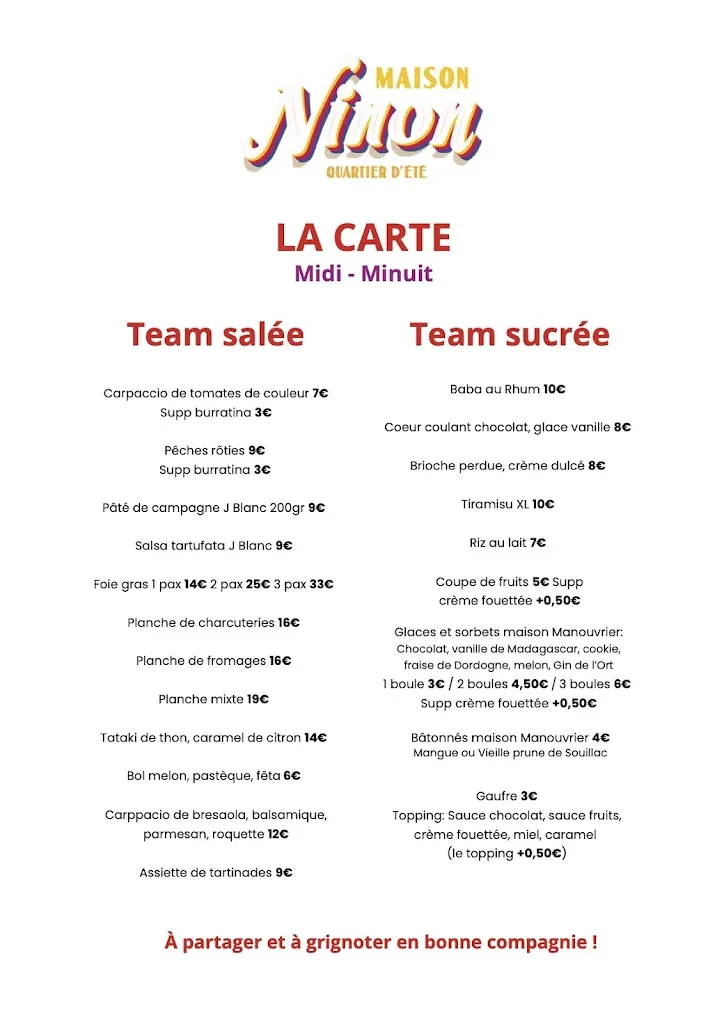 Menu_Maison Ninon_Terrasson-Lavilledieu_image_1