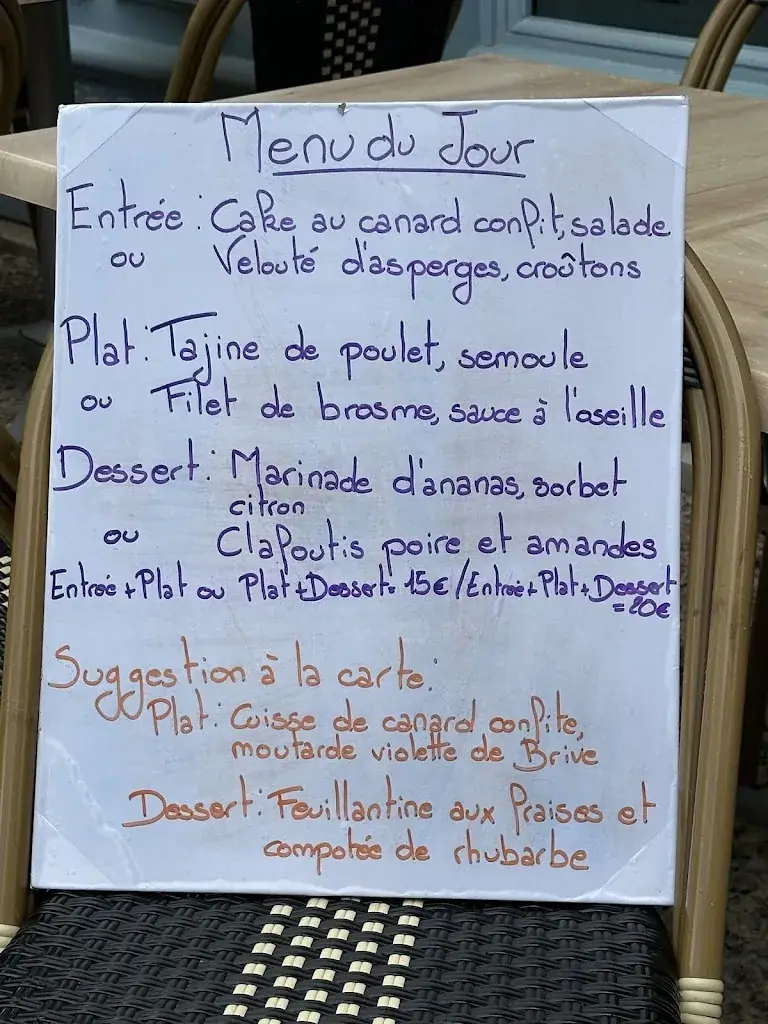 Menu_Restaurant Les Agapes_Terrasson-Lavilledieu_image_2