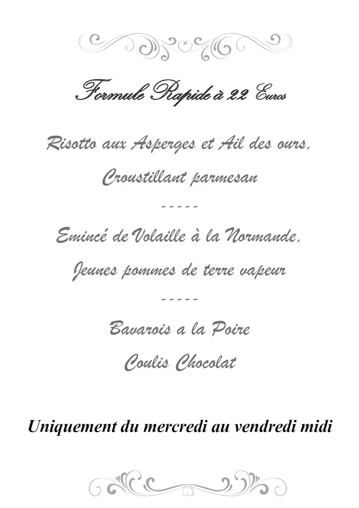 Menu_Restaurant le Presbytère_Épargnes_image_3