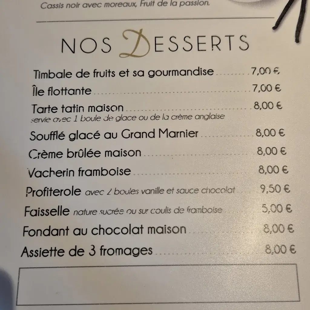 Menu_Auberge des Monards_Barzan_image_3