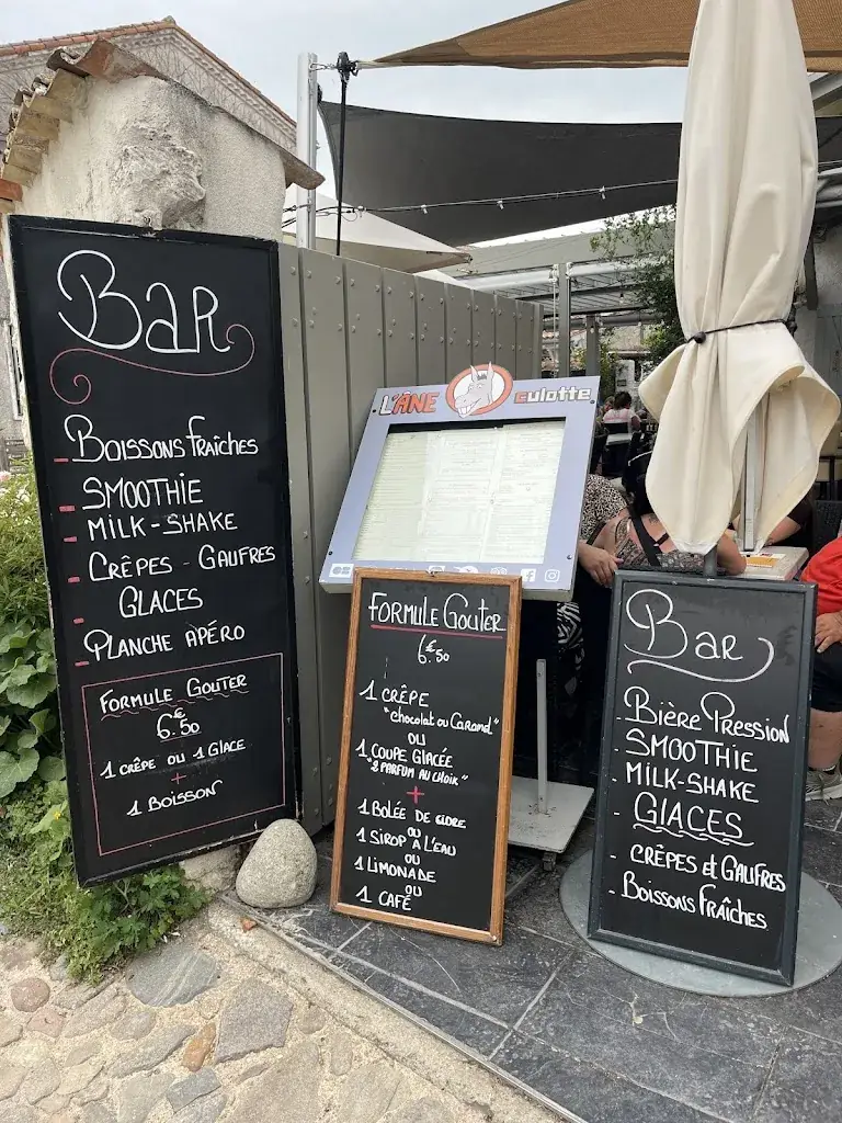 Menu_Restaurant L’âne Culotte_Talmont-sur-Gironde_image_1