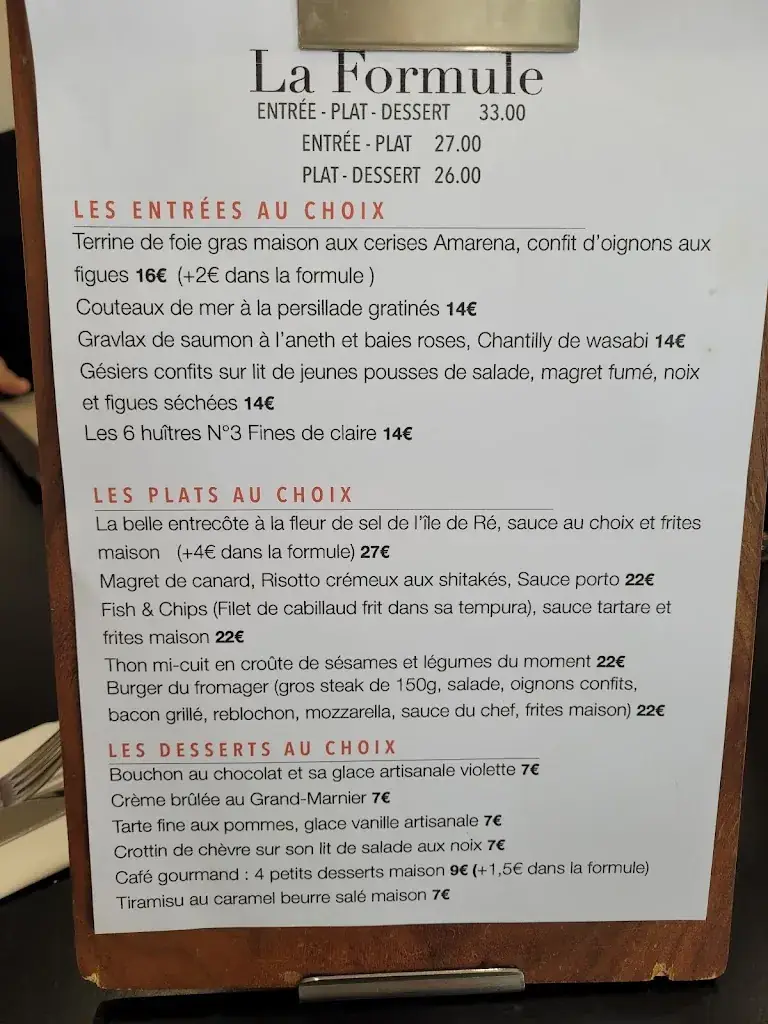 Menu_La Brise Talmont_Talmont-sur-Gironde_image_4