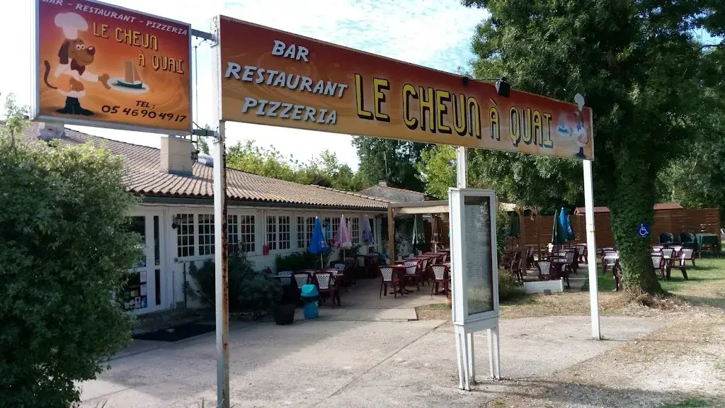 Le Cheun A Quais restaurant à Chenac-Saint-Seurin-d'Uzet