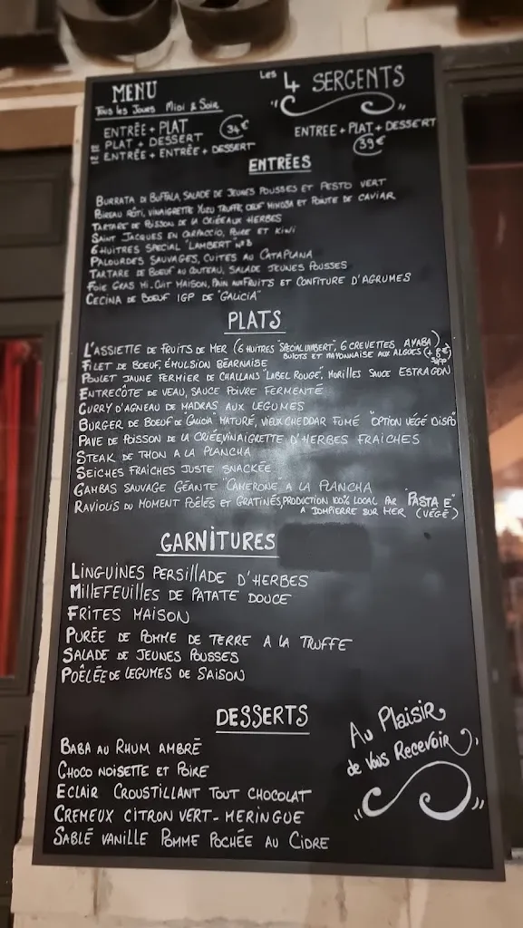 Menu_Les 4 Sergents_Rochelle_image_4