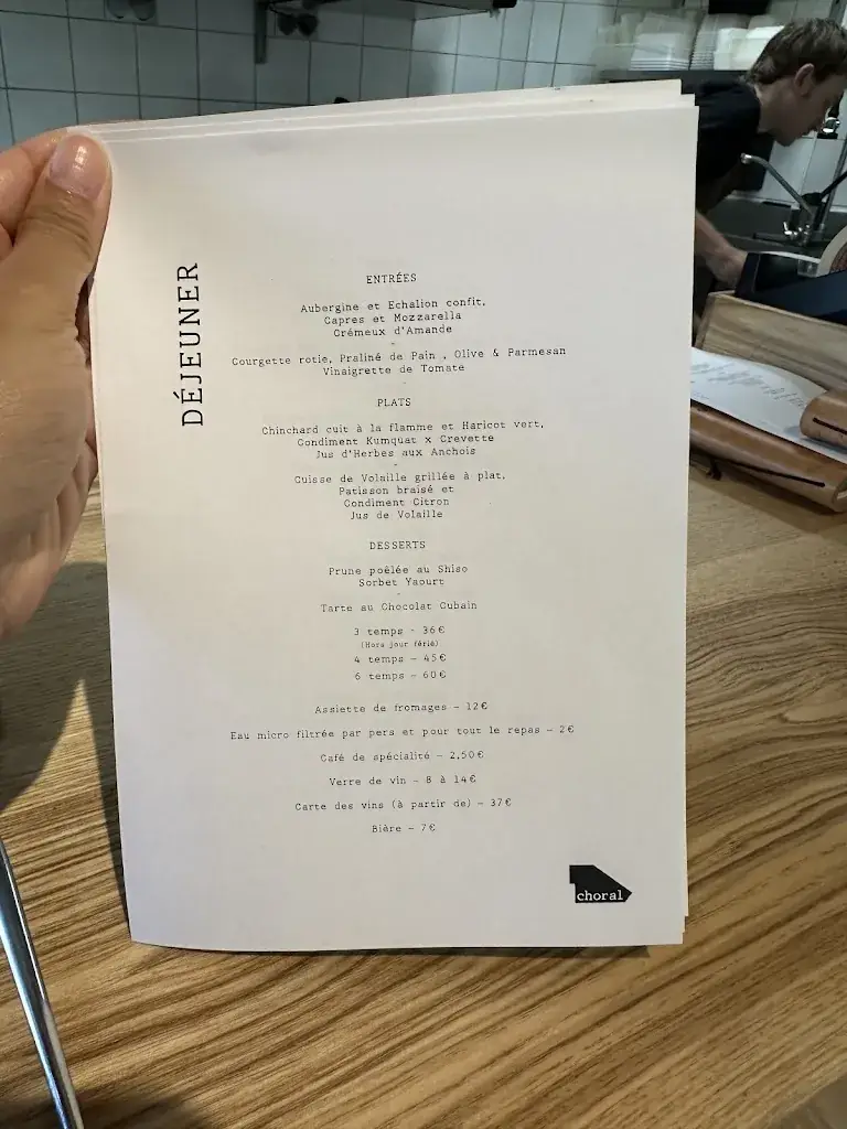 Menu_Choral Restaurant_Annecy_image_1