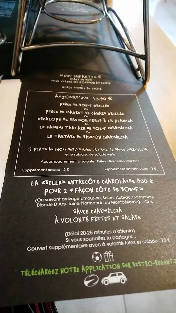 Menu_BISTRO REGENT SAINT ANDRE DE CUBZAC_Saint-André-de-Cubzac_image_2