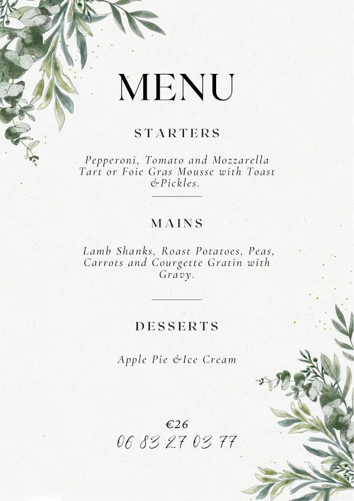 Menu_La Ferme du Lac_Marval_image_2