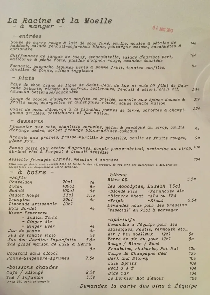 Menu_La Racine et la Moelle_Figeac_image_1