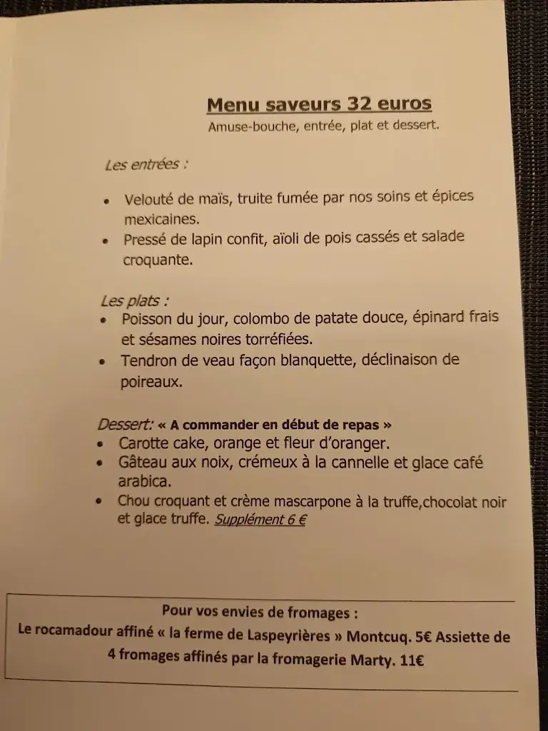 Menu_L'Ô à la Bouche Cahors_Cahors_image_1