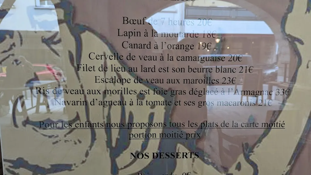 Menu_Monsieur Jeannot - Restaurant Cuisine Traditionnelle - 18 rue des Cornières 47000 Agen_Agen_image_4
