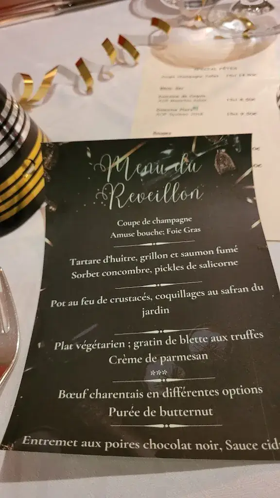 Menu_Hôtels Domaine du Chatelard_Dirac_image_1