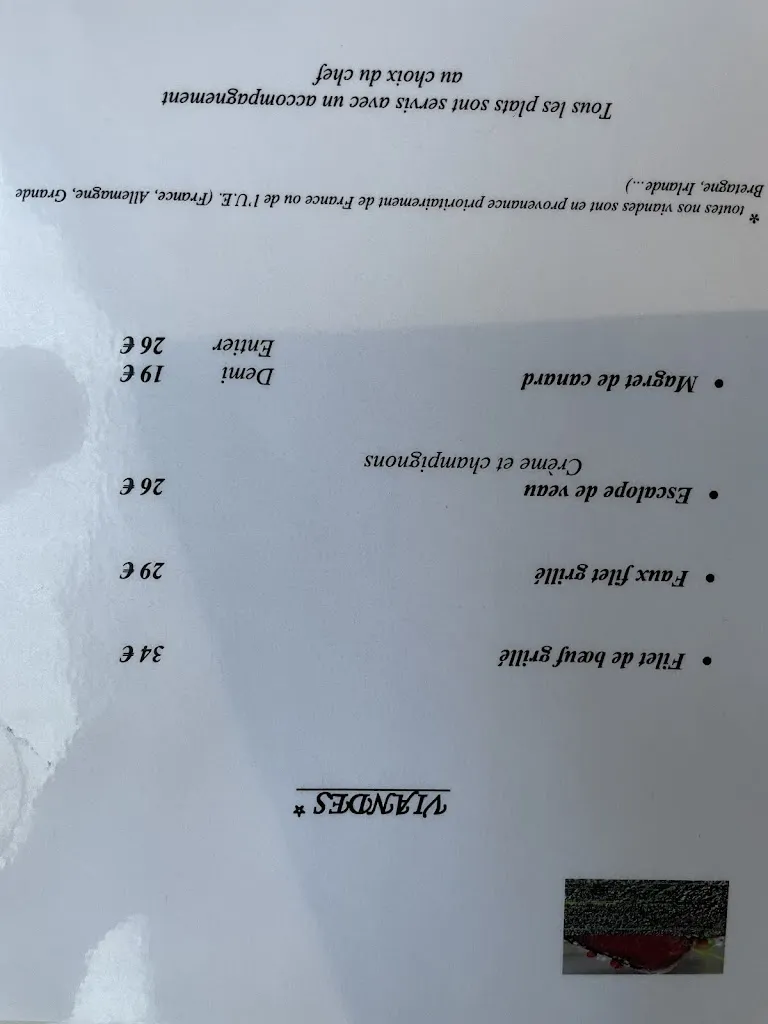 Menu_Restaurant Le Saint Pierre_Tronche_image_2