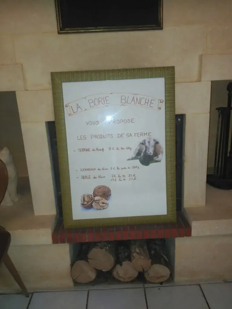 Menu_La Borie Blanche_Domme_image_1