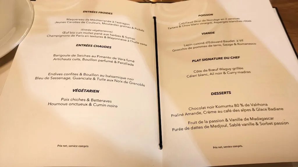 Menu_La Maison Badine - Florian Poyet_Tronche_immagine_1