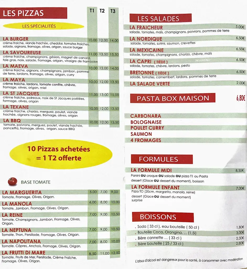 Menu_Dompierre Pizzas_Dompierre-sur-Mer_image_2