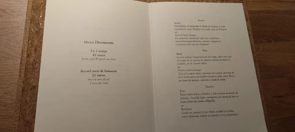 Menu_Complices - restaurant à Dax_Dax_image_2