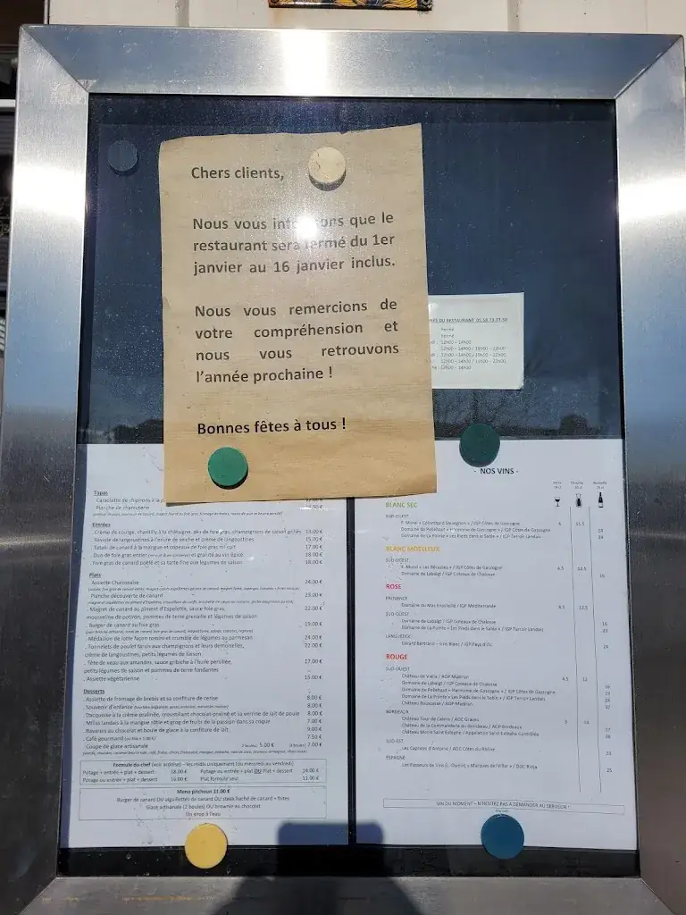 Menu_La Cuisine⎜Terres d'Adour_Dax_image_2