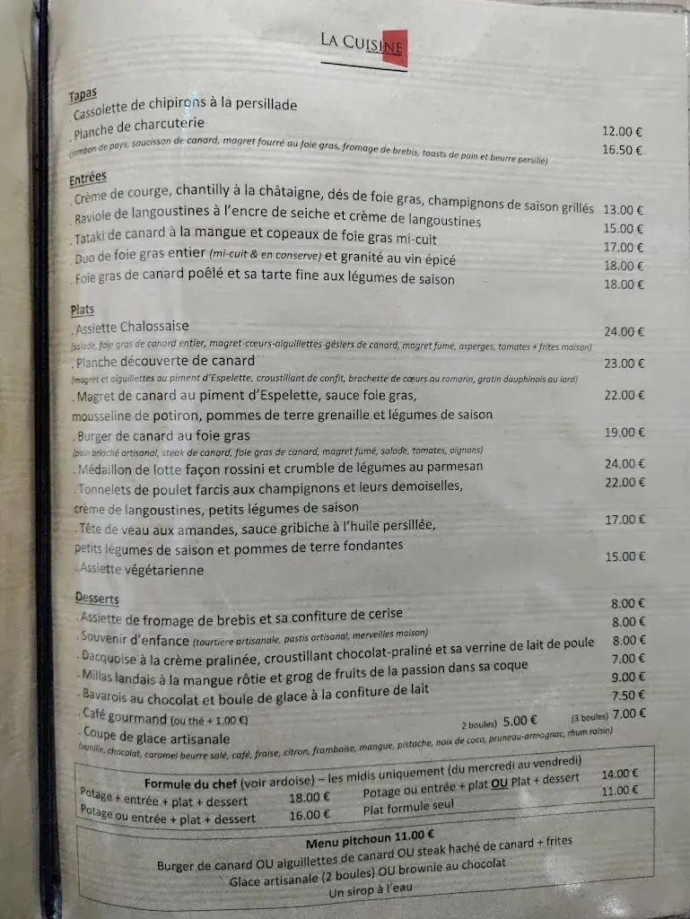 Menu_La Cuisine⎜Terres d'Adour_Dax_image_4