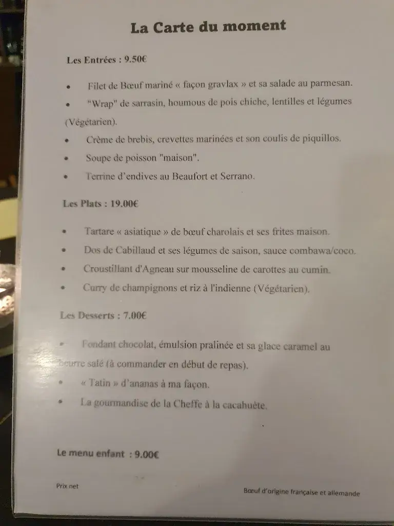 Menu_Le Bistrot des Vignes_Dax_image_3