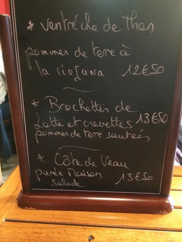 Menu_Chez Babeth_Dax_image_1