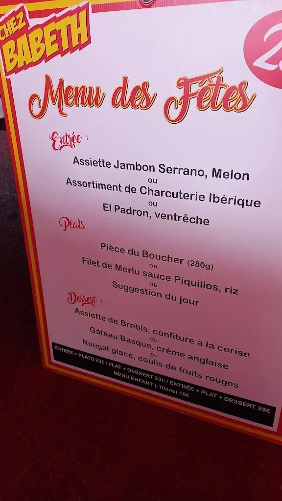 Menu_Chez Babeth_Dax_image_2