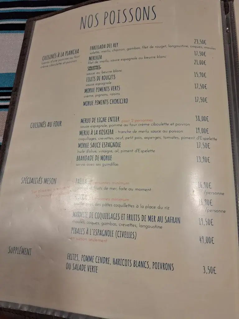 Menu_El Meson_Dax_image_1