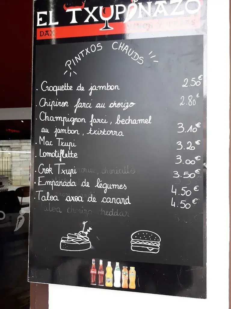 Menu_El Txupinazo_Dax_image_2