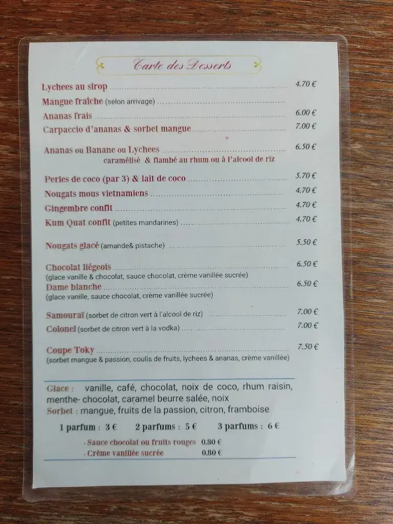 Menu_Restaurant le Toky_Dax_immagine_3