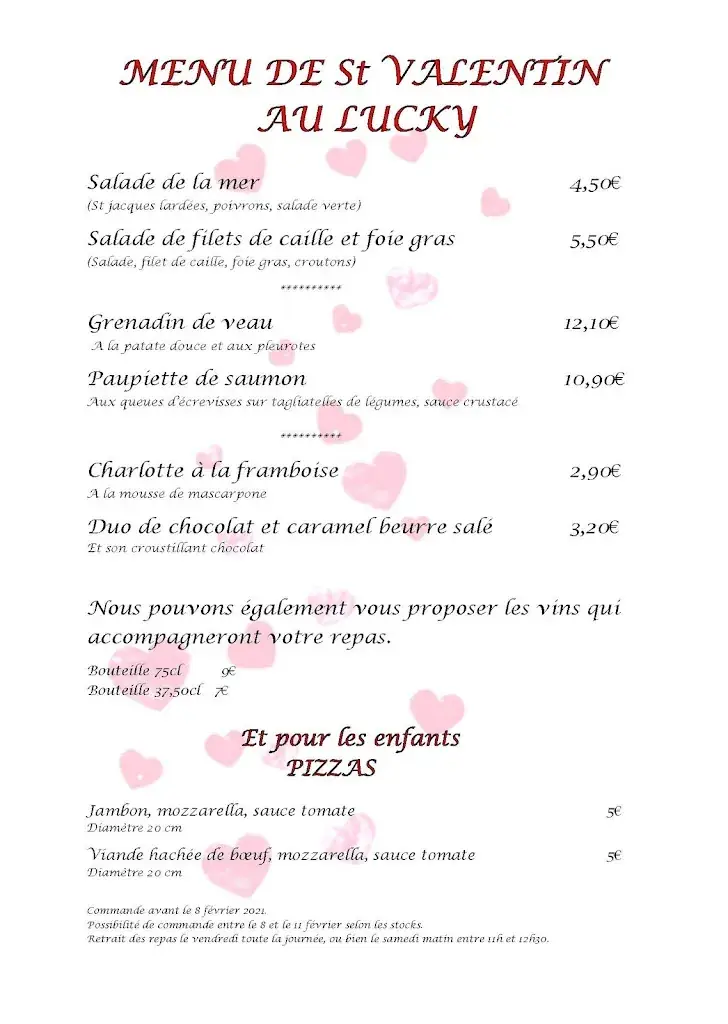 Menu_sarl le lucky_Échiré_image_3
