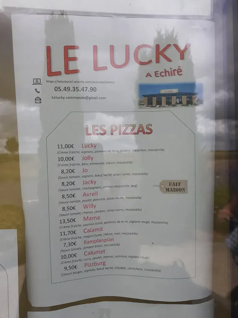 Menu_sarl le lucky_Échiré_image_4